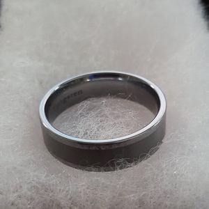 Men Tungsten Ring Size 13